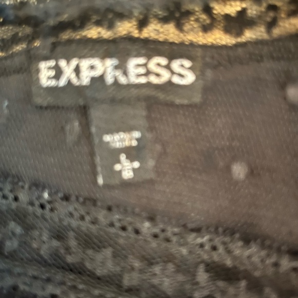 Black lace top - Picture 3 of 3